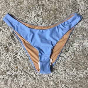 J. Crew NWT Curved Waist Cheeky Bikini Bottom 50 UPF Protection Size Medium